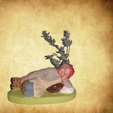 Petit pâtre endormi