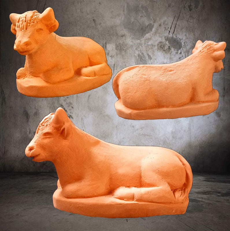 BOEUF Couché de la Nativité.